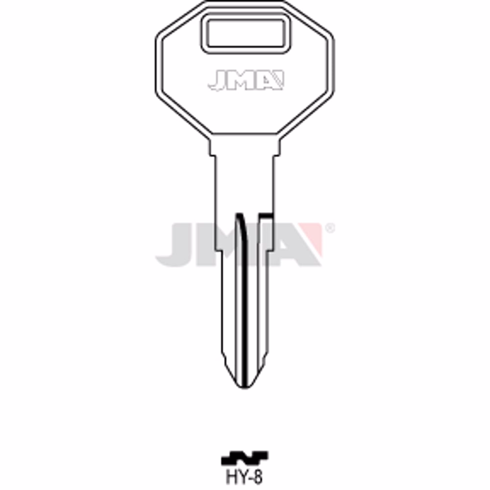 LLAVE JMA ACERO-C (HY-8)