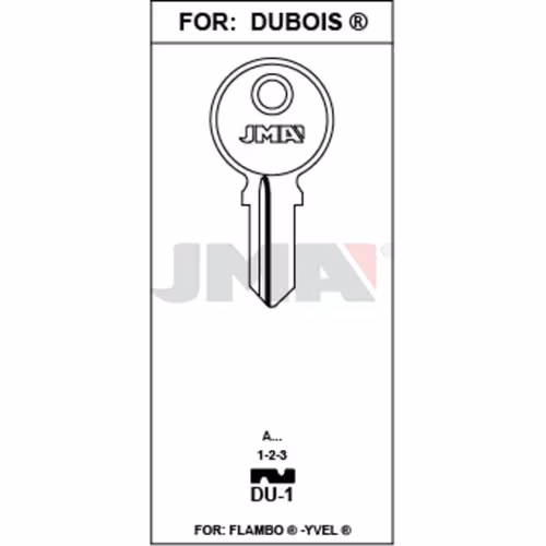 LLAVE JMA ACERO-C (DU-1)
