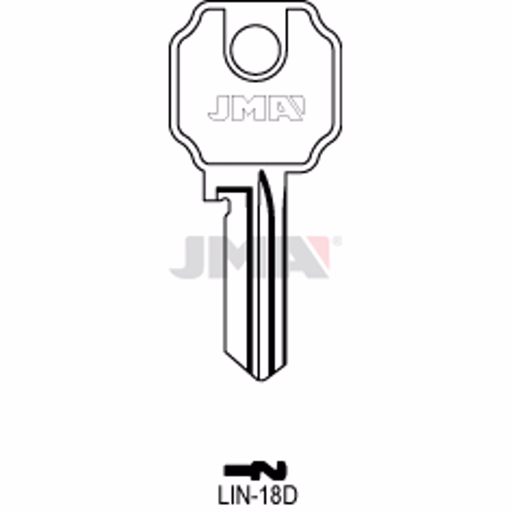 LLAVE JMA ACERO-B (LIN-18D)