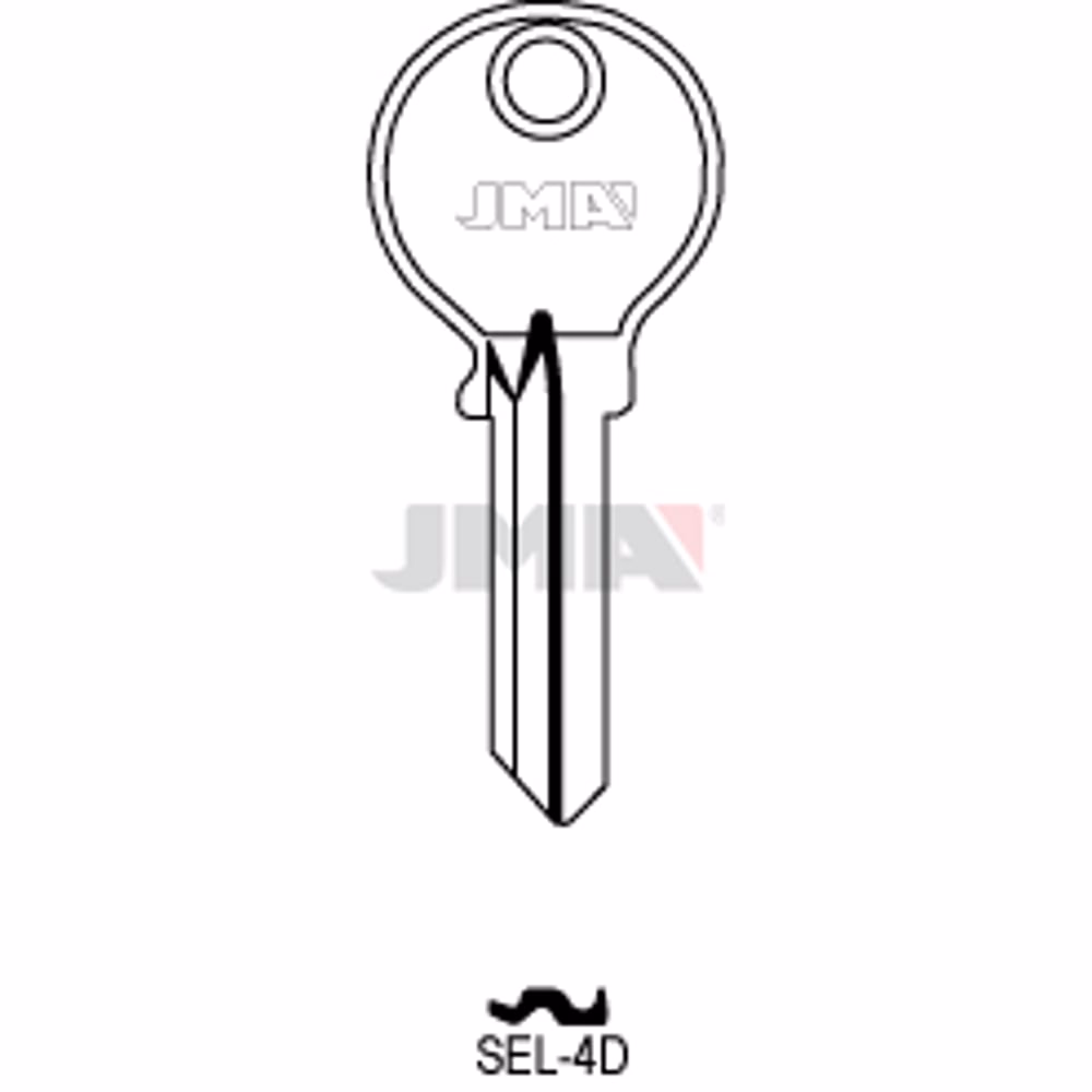 LLAVE JMA ACERO-C (SEL-4D)
