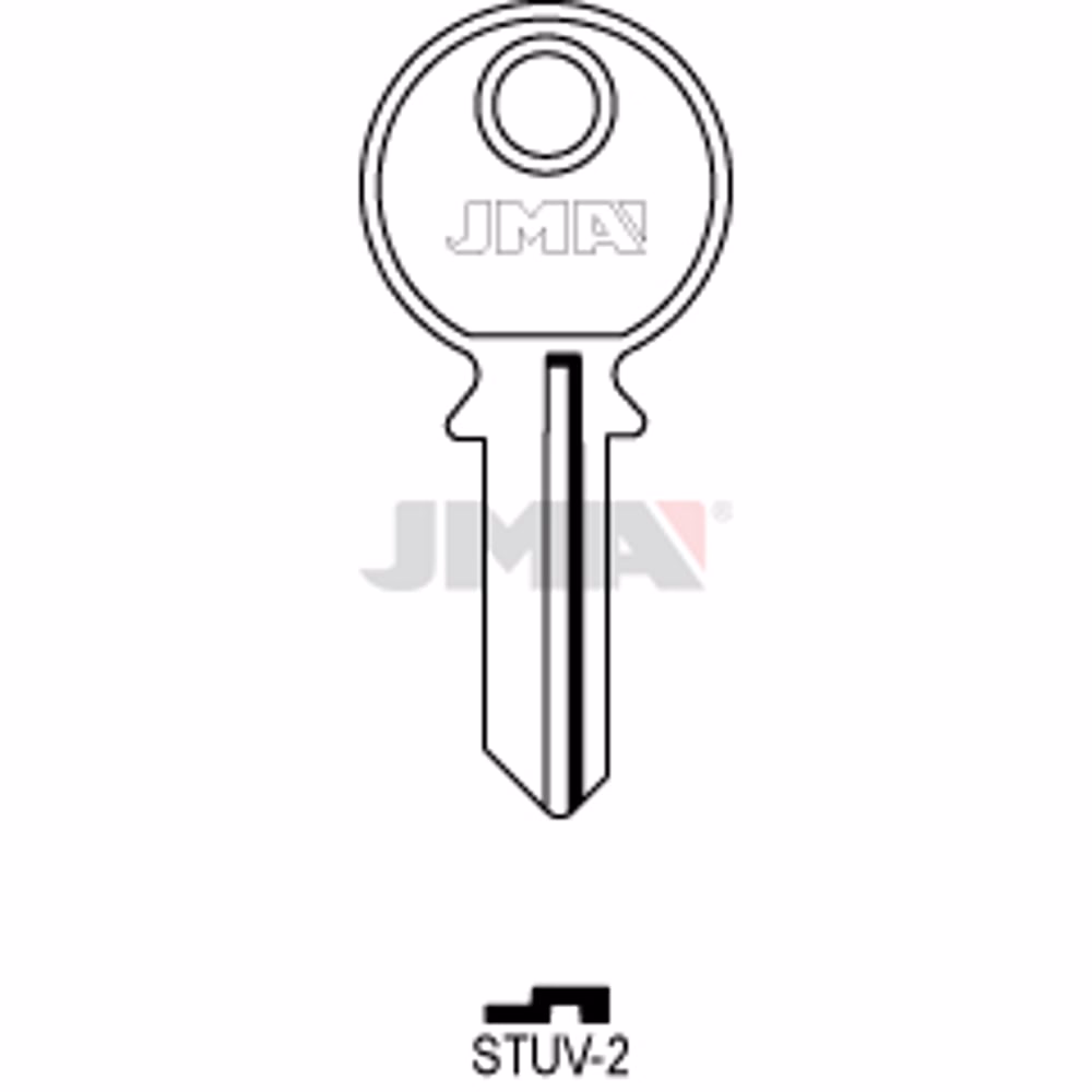 LLAVE JMA ACERO-C (STUV-2)