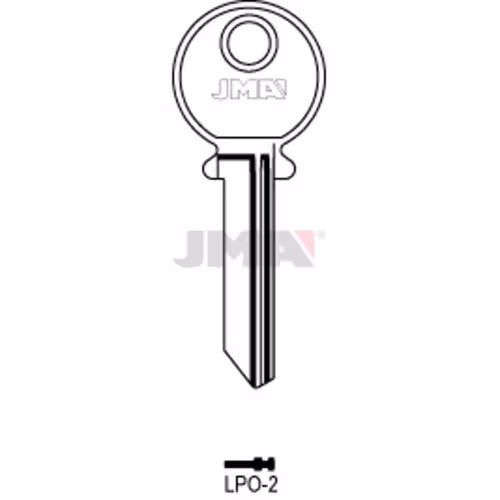 LLAVE JMA ACERO-C (LPO-2)