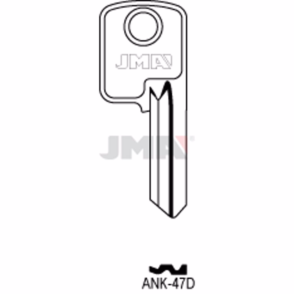 LLAVE JMA ACERO-C (ANK-47D)