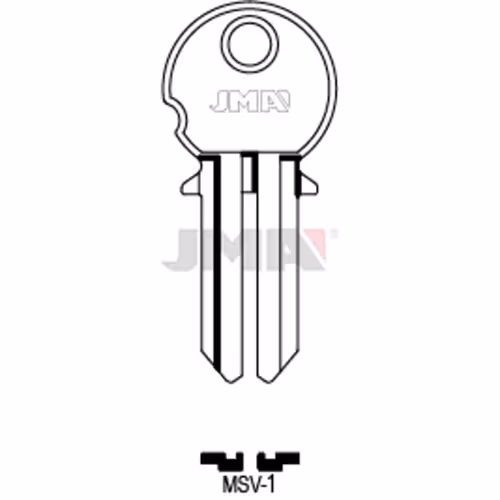 LLAVE JMA ACERO-C (MSV-1)