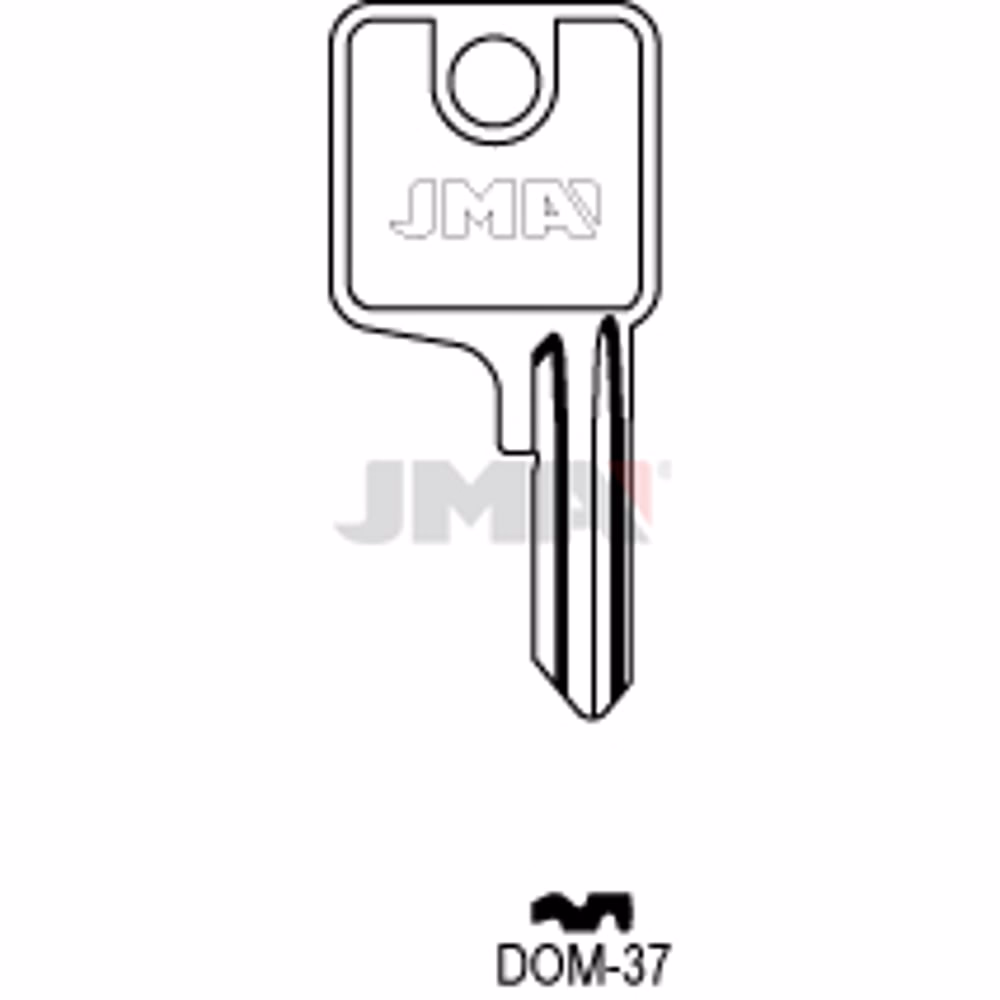 LLAVE JMA ACERO-C (DOM-37)
