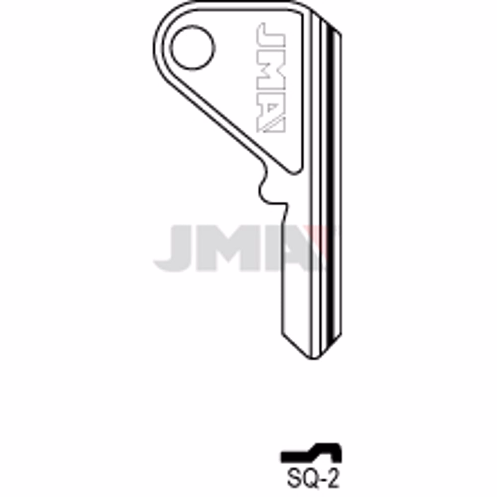 LLAVE JMA ACERO-C (SQ-2)