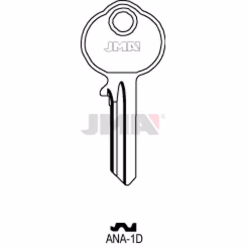 LLAVE JMA ACERO-C (ANA-1D)