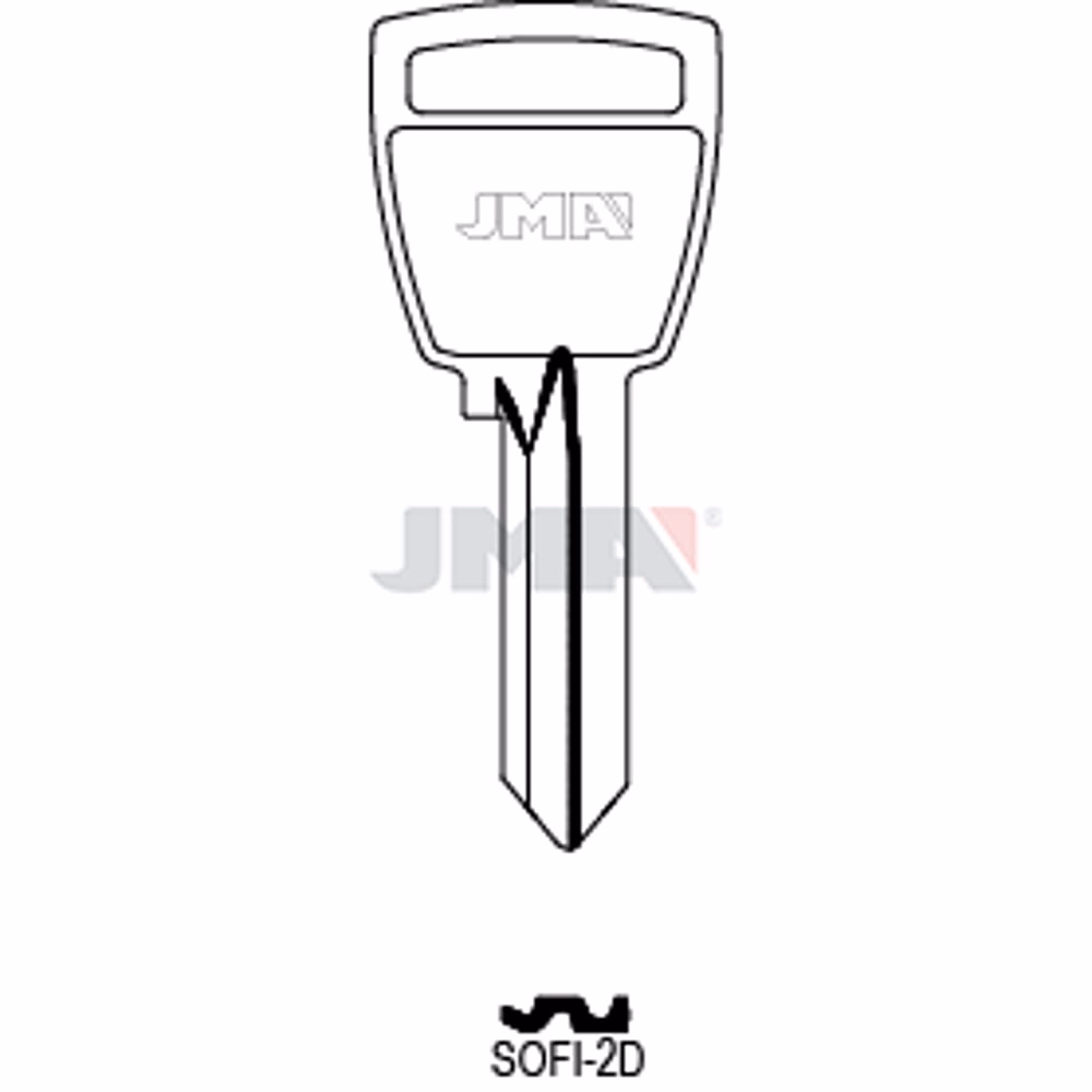 LLAVE JMA ACERO-C (SOFI-2D)