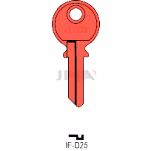 LLAVE JMA ALUMINIO (IF-D25 ROJO)