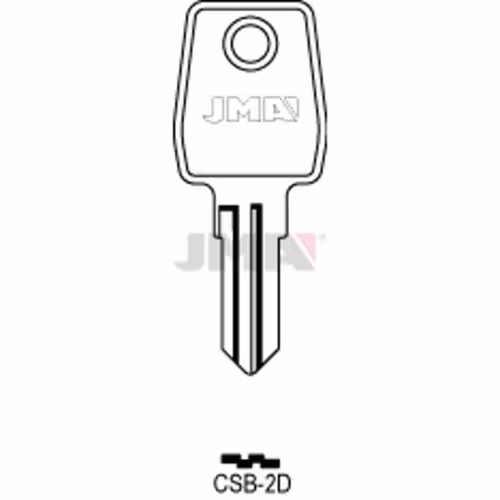 LLAVE JMA ACERO-C (CSB-2D)