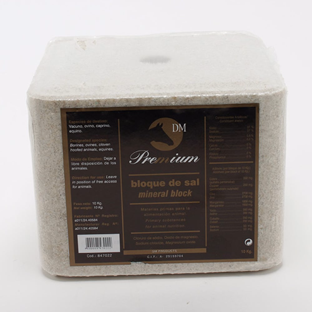 BLOQUE DE SAL PREMIUM (10 kg)