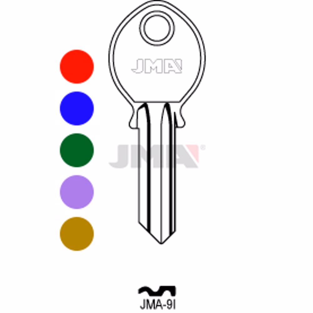 LLAVE JMA ALUMINIO (JMA-9I SURTIDO)