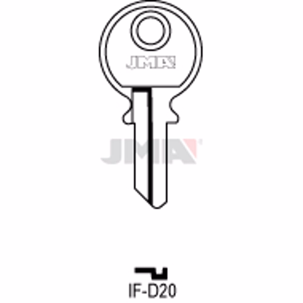LLAVE JMA ACERO-B (IF-D20)