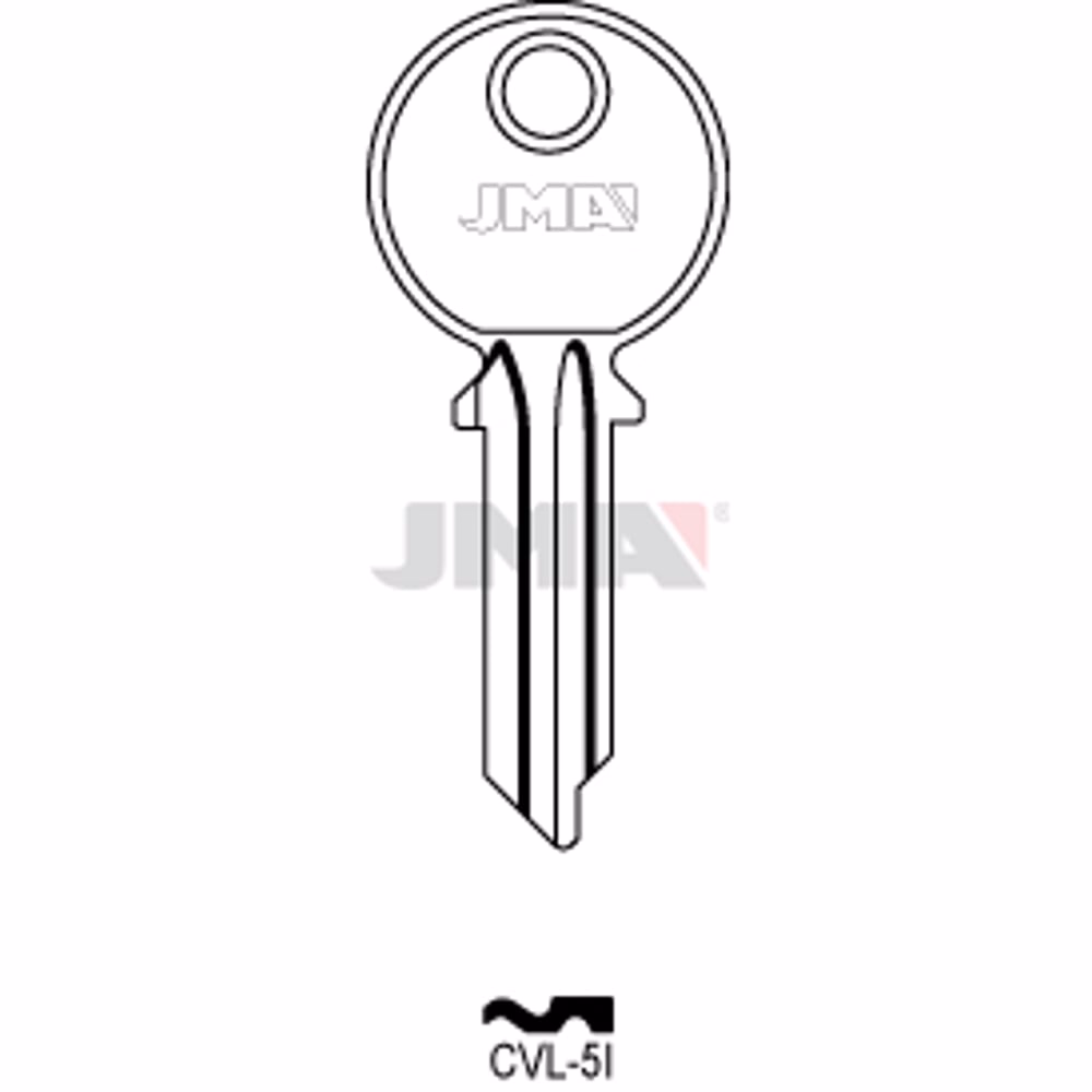 LLAVE JMA ACERO-A (CVL-5I)