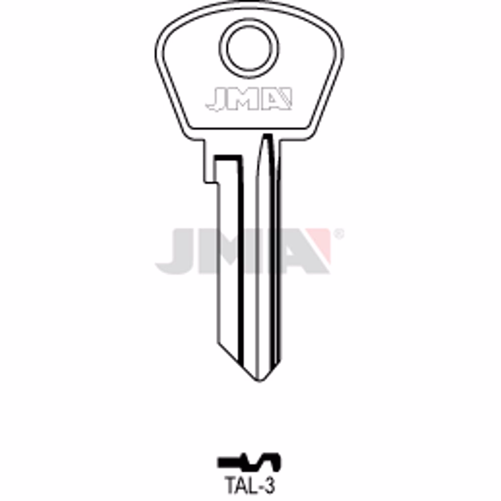 LLAVE JMA ACERO-C (TAL-3)