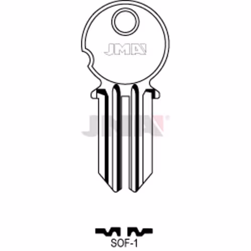 LLAVE JMA ACERO-C (SOF-1)