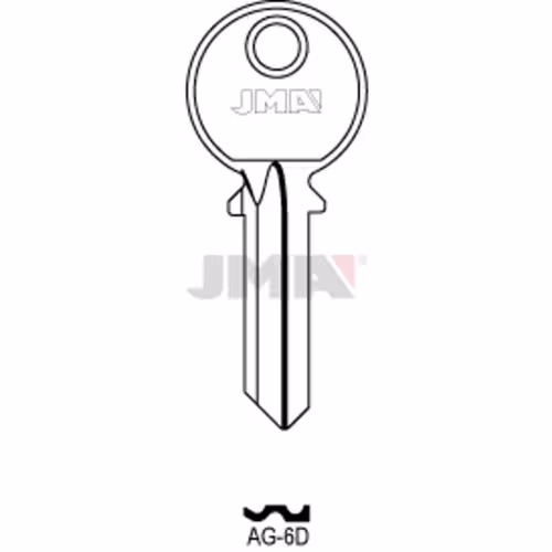 LLAVE JMA ACERO-C (AG-6D)