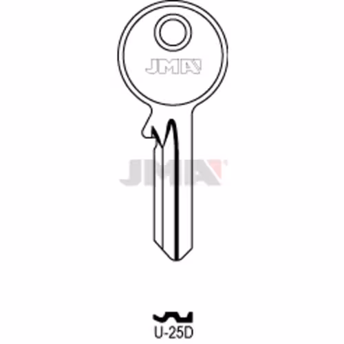 LLAVE JMA ACERO-C (U-25D)