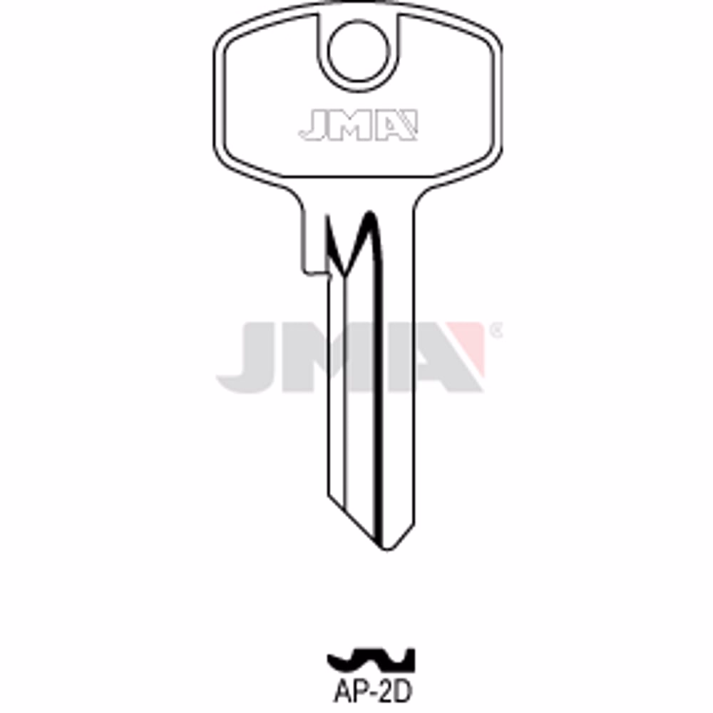 LLAVE JMA ACERO-C (AP-2D)