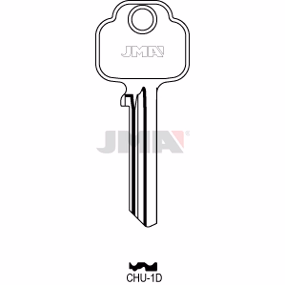 LLAVE JMA ACERO-C (CHU-1D)