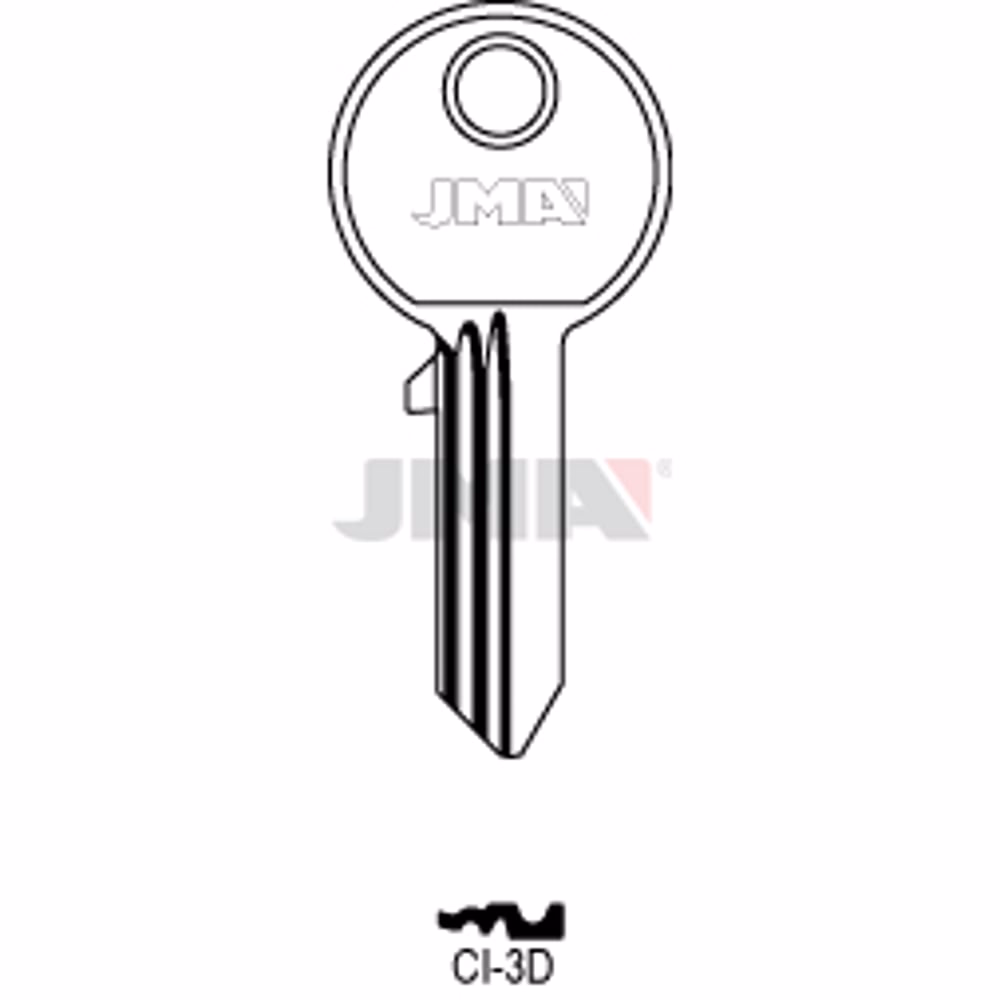 LLAVE JMA ACERO-C (CI-3D)