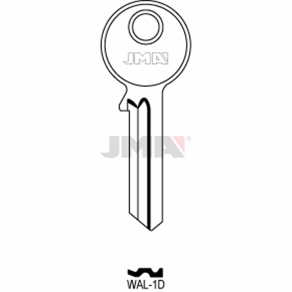 LLAVE JMA ACERO-C (WAL-1D)