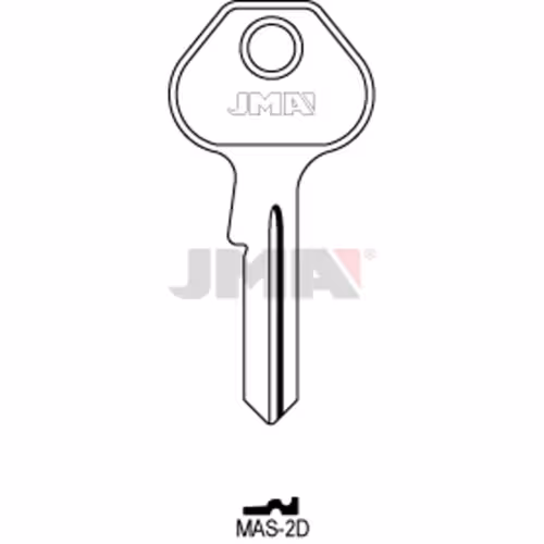 LLAVE JMA ACERO-C (MAS-2D)