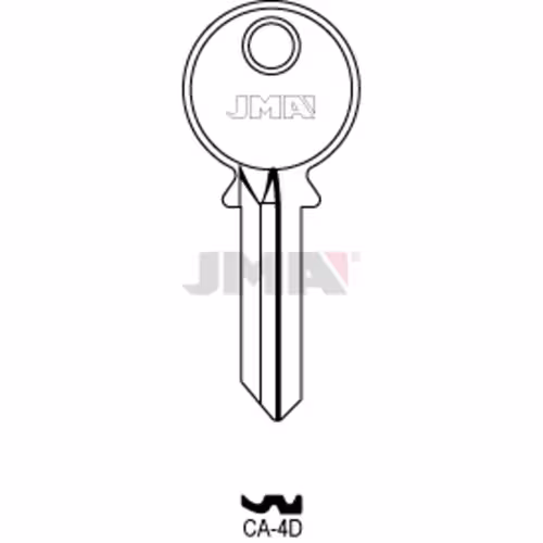 LLAVE JMA ACERO-C (CA-4D)