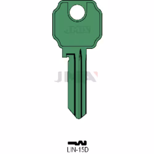 LLAVE JMA ALUMINIO (LIN-15D VERDE)