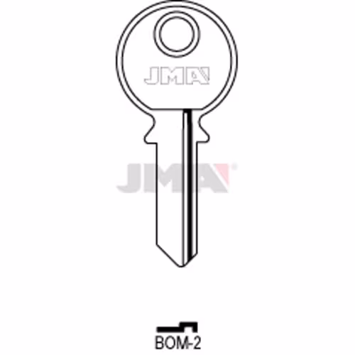 LLAVE JMA ACERO-C (BOM-2)