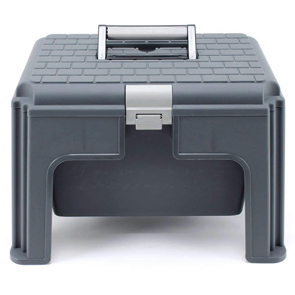 CAJA-BANQUETA PARA UTILES DE LIMPIEZA