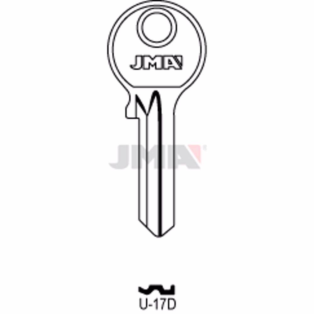 LLAVE JMA ACERO-C (U-17D)
