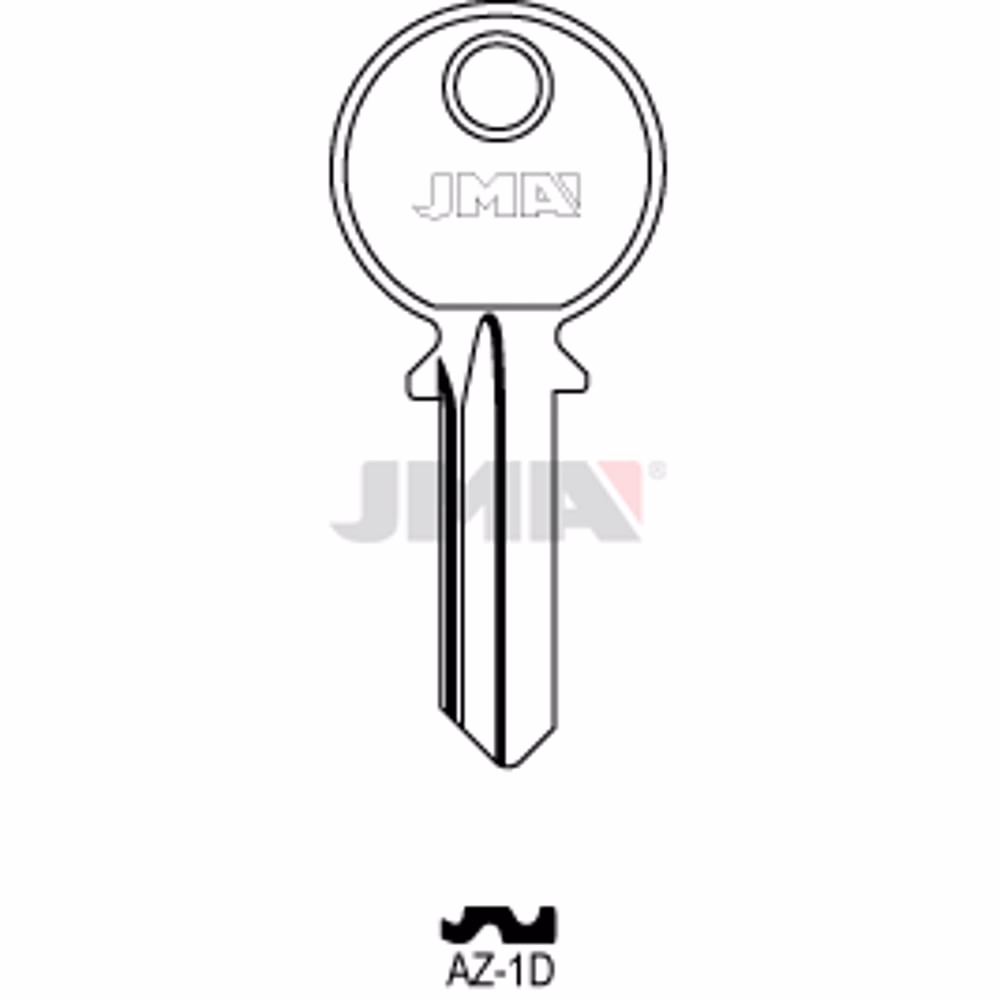 LLAVE JMA ACERO-A (AZ-1D)