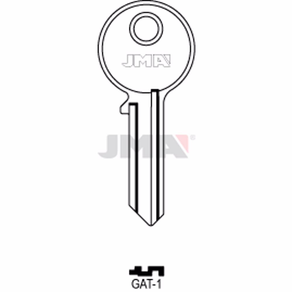 LLAVE JMA ACERO-C (GAT-1)