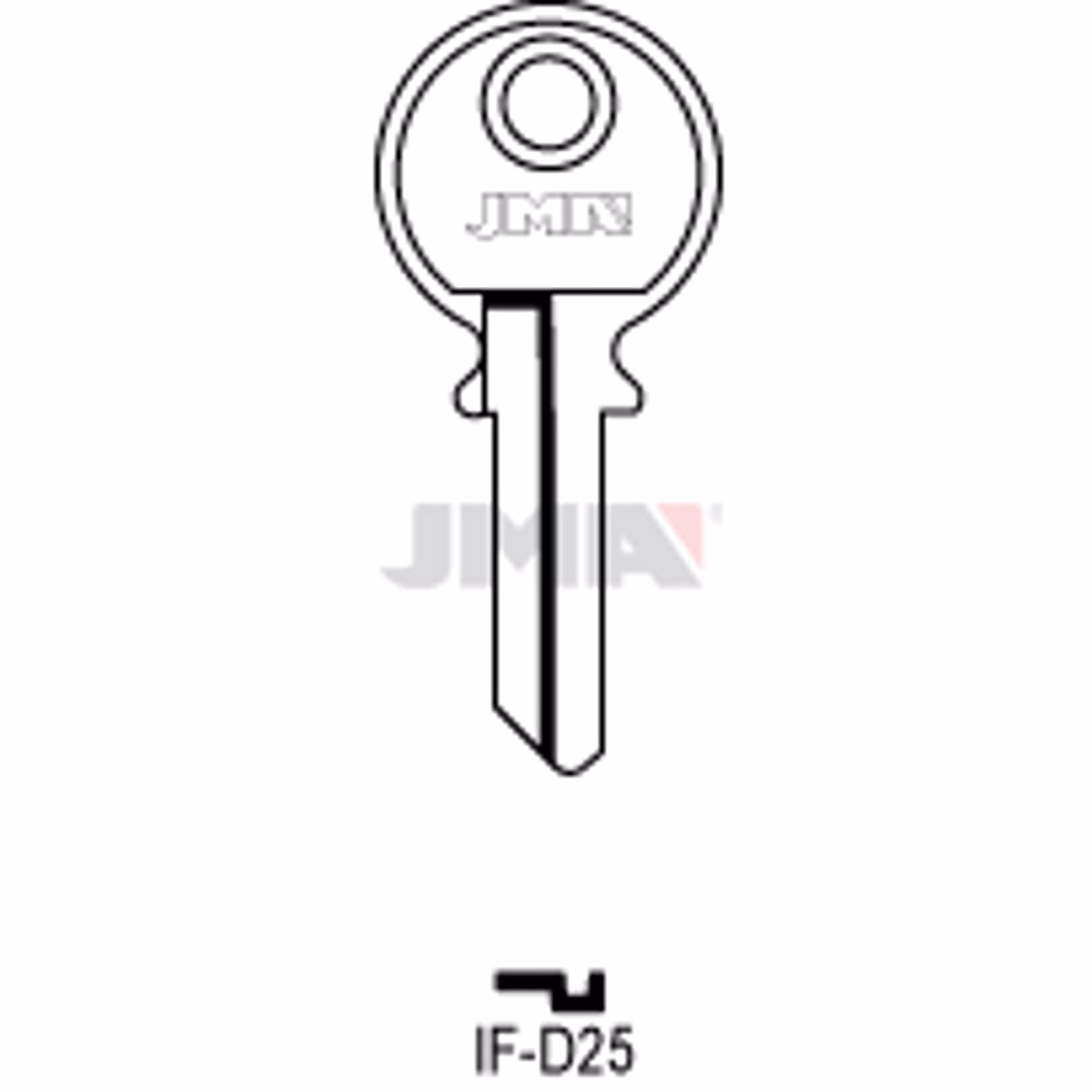 LLAVE JMA ACERO-B (IF-D25)