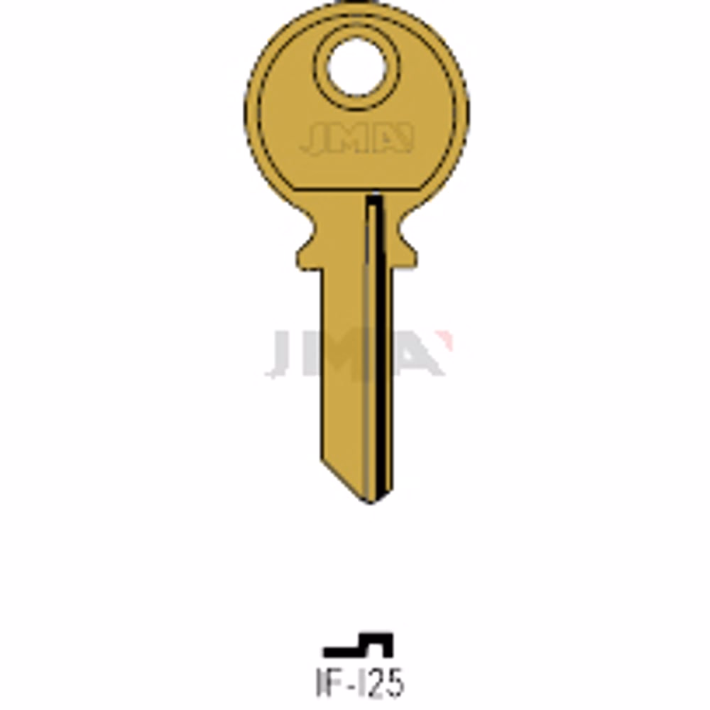 LLAVE JMA ALUMINIO (IF-I25 ORO)