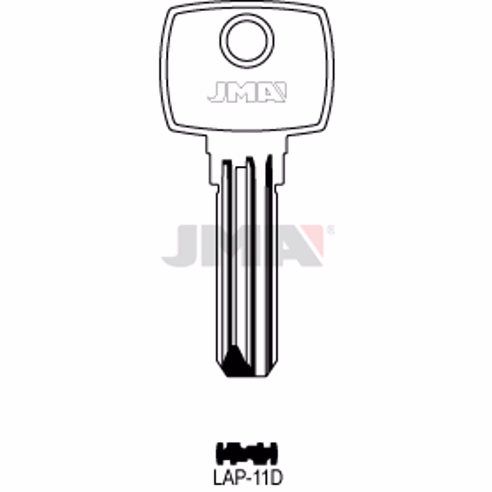 LLAVE JMA ALPACA SEGURIDAD (LAP-11D)