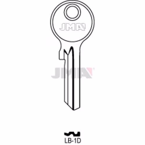 LLAVE JMA ACERO-C (LB-1D)