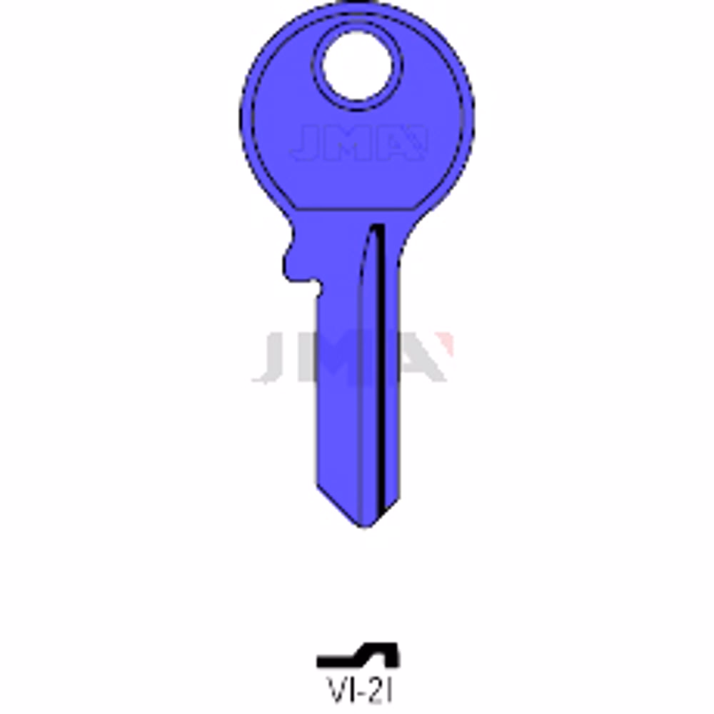 LLAVE JMA ALUMINIO (VI-2I AZUL)