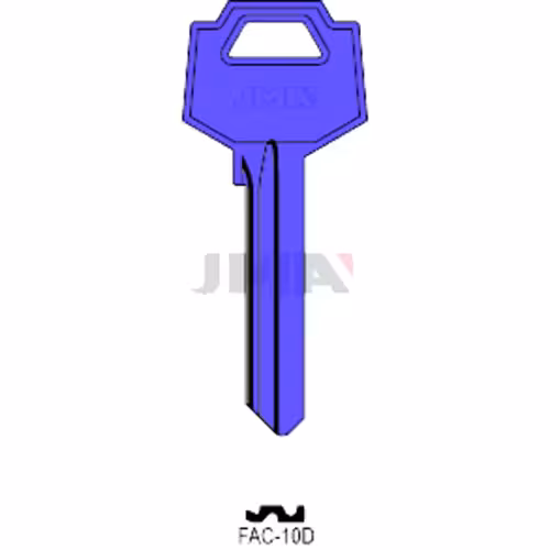 LLAVE JMA ALUMINIO (FAC-10D AZUL)