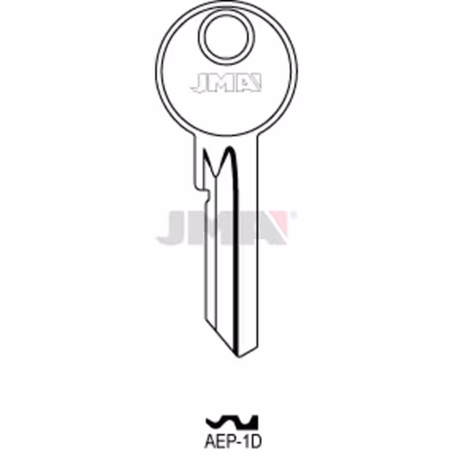 LLAVE JMA ACERO-C (AEP-1D)