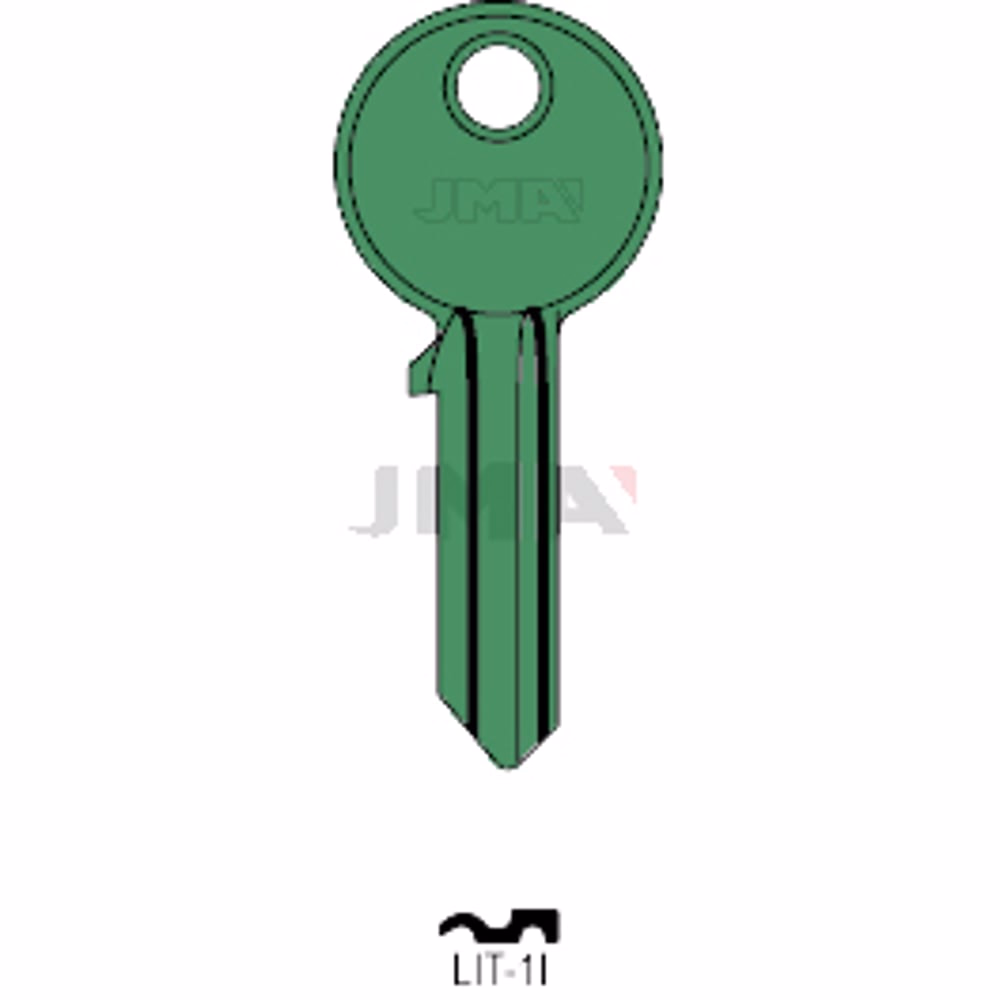 LLAVE JMA ALUMINIO (LIT-1I VERDE)