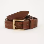CINTURON PIEL PICADO MOD 178