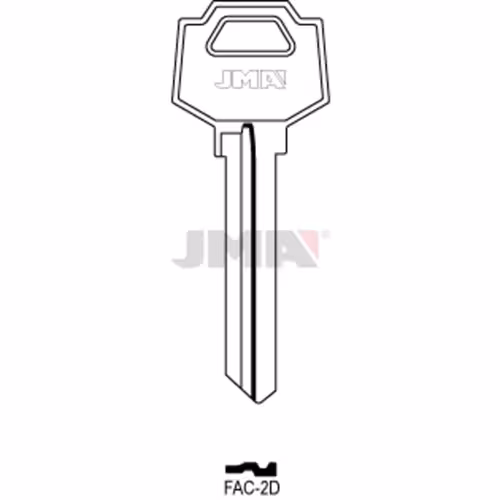 LLAVE JMA ACERO-B (FAC-2D)