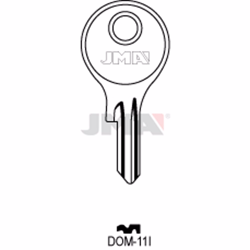 LLAVE JMA ACERO-B (DOM-11I)