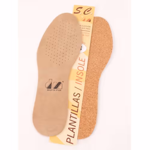 CORK SUEDE INSOLE DM