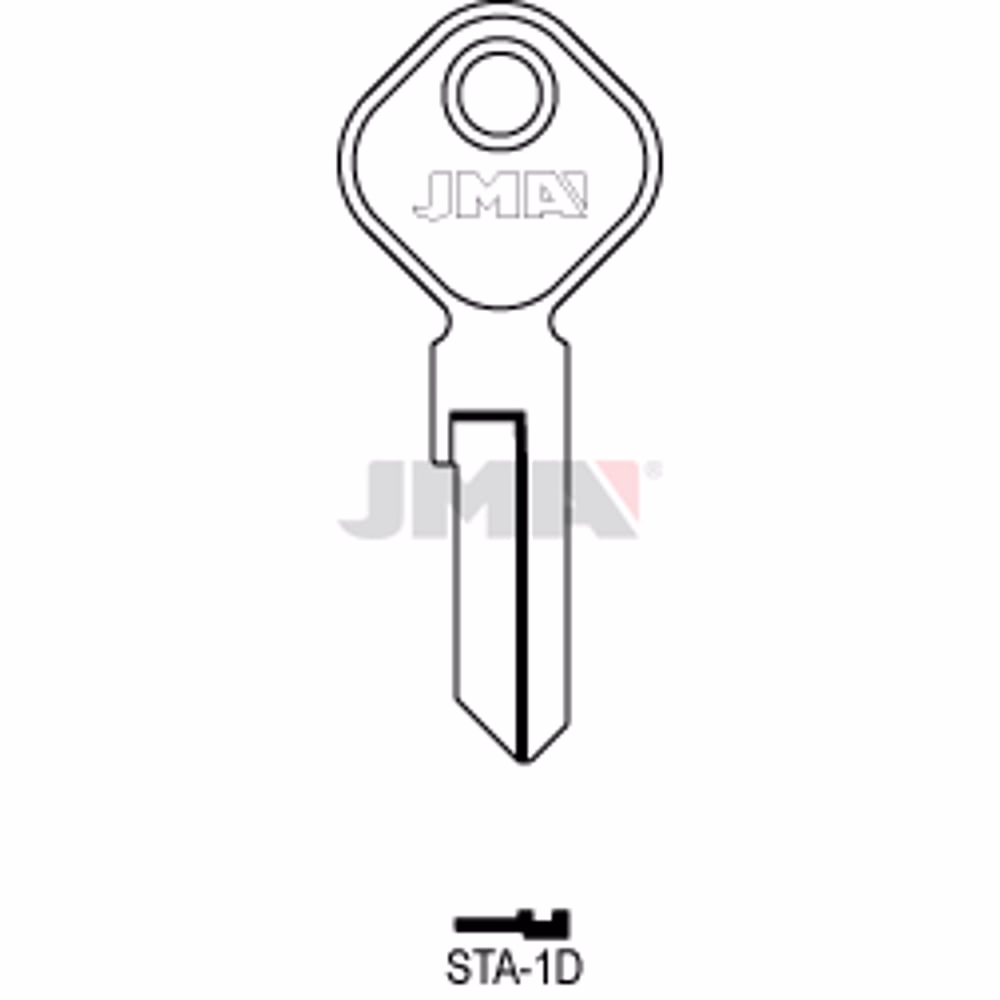 LLAVE JMA ACERO-C (STA-1D)