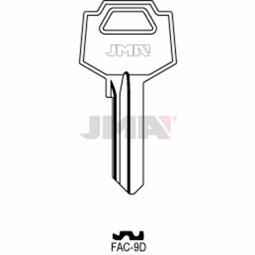 LLAVE JMA ACERO-B (FAC-9D)