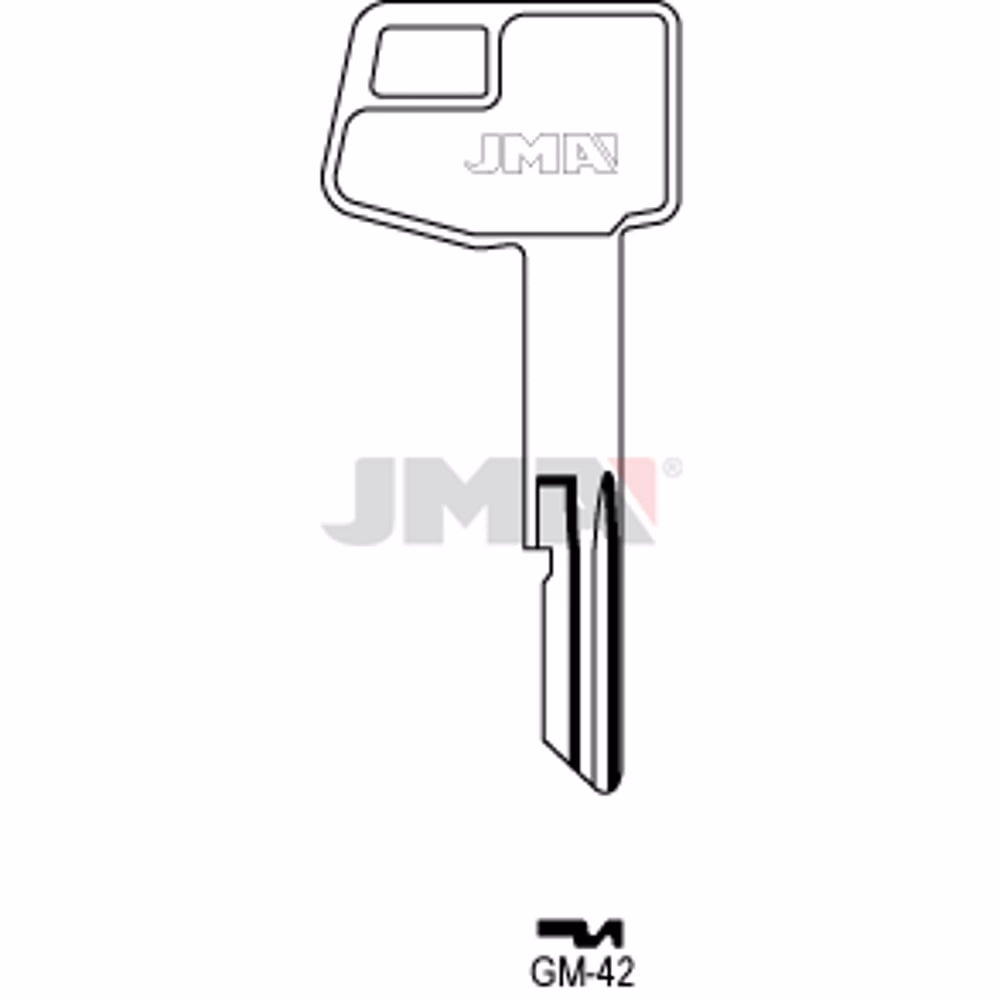 LLAVE JMA ACERO-C (GM-42)