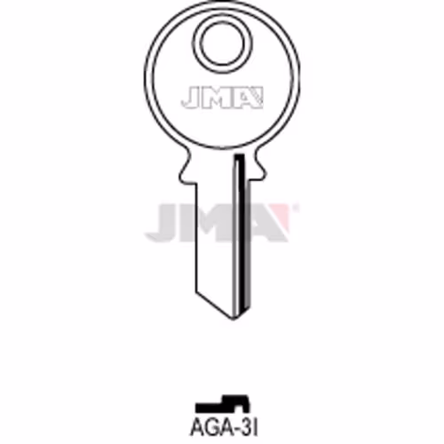 LLAVE JMA ACERO-B (AGA-3I)